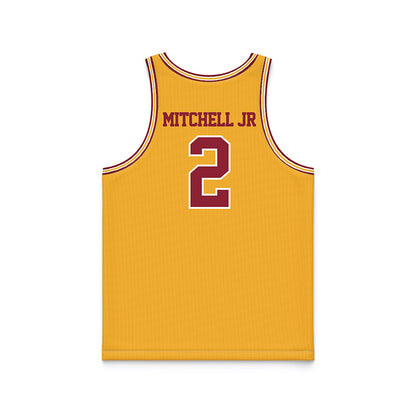 Minnesota - NCAA Men's Basketball : Mike Mitchell Jr - Retro Gold Basketball Jersey