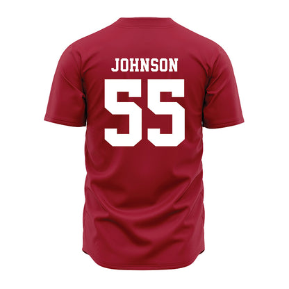 Alabama - NCAA Softball : Alea Johnson - Softball Jersey Red