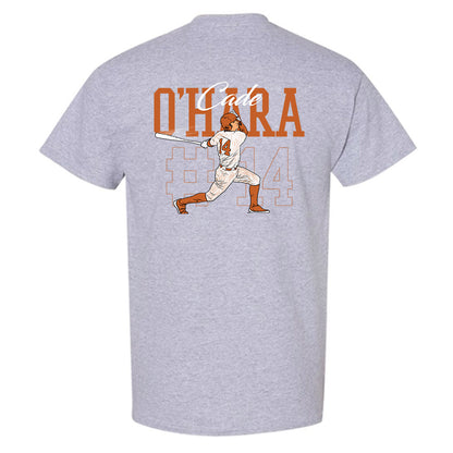 Texas - NCAA Baseball : Cade O'Hara - T-Shirt Individual Caricature