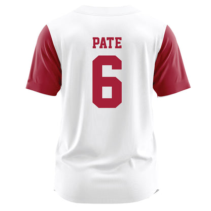 Alabama - NCAA Softball : Kinley Pate - Softball Jersey White
