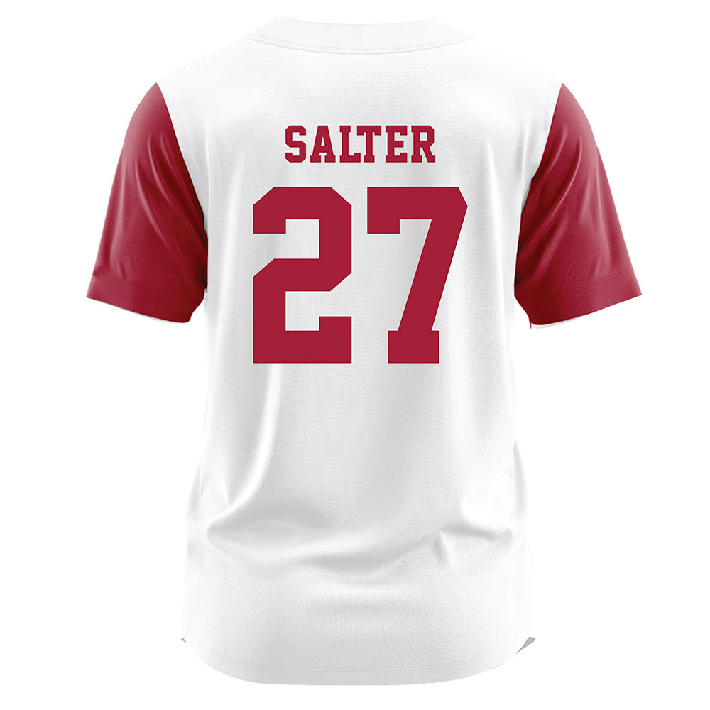Alabama - NCAA Softball : Alex Salter - Softball Jersey White