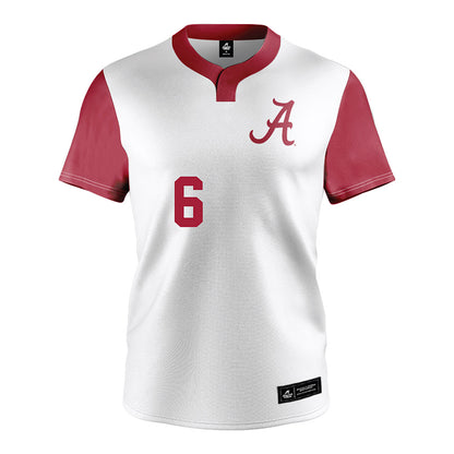 Alabama - NCAA Softball : Kinley Pate - Softball Jersey White