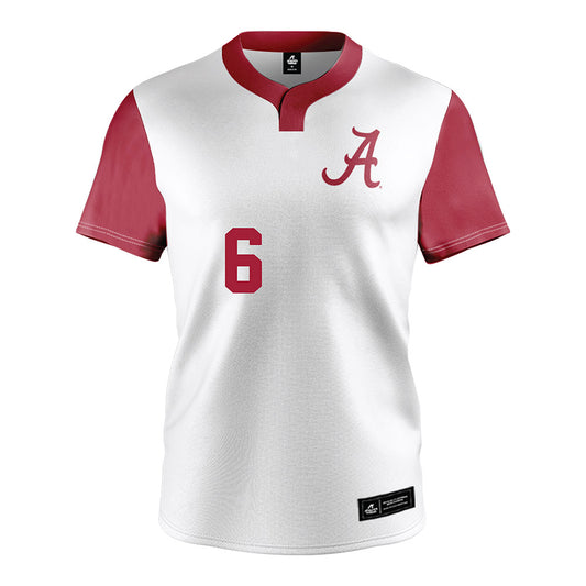 Alabama - NCAA Softball : Kinley Pate - Softball Jersey White