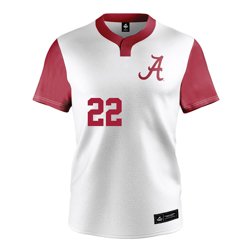 Alabama - NCAA Softball : Kali Heivilin - Softball Jersey White