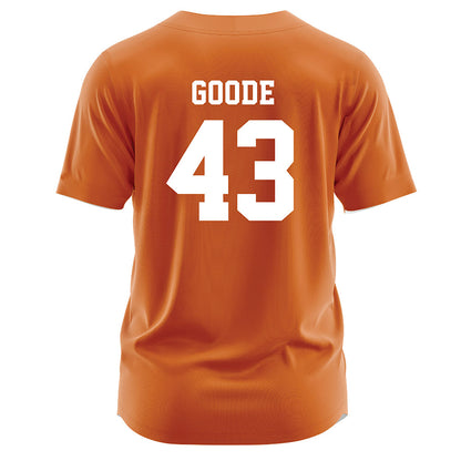 Texas - NCAA Softball : Leighann Goode - Softball Jersey Orange