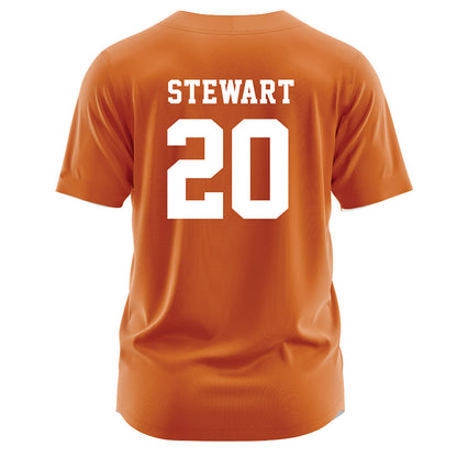 Texas - NCAA Softball : Katie Stewart - Softball Jersey Orange