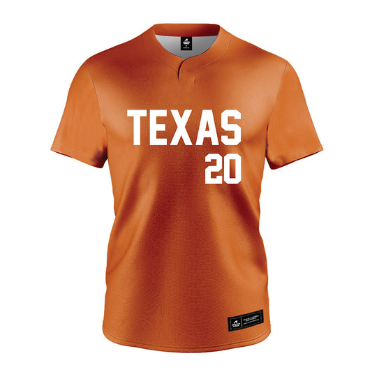 Texas - NCAA Softball : Katie Stewart - Softball Jersey Orange