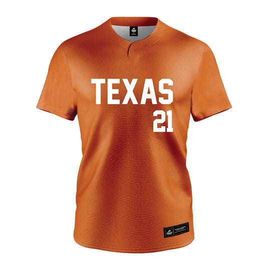 Texas - NCAA Softball : Kayden Henry - Softball Jersey Orange