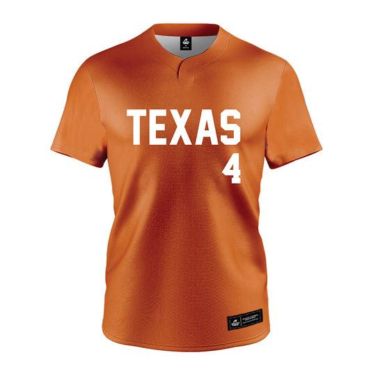 Texas - NCAA Softball : Adayah Wallace - Softball Jersey Orange