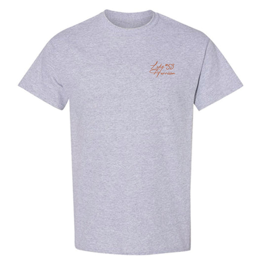 Texas - NCAA Baseball : Luke Harrison - T-Shirt Individual Caricature