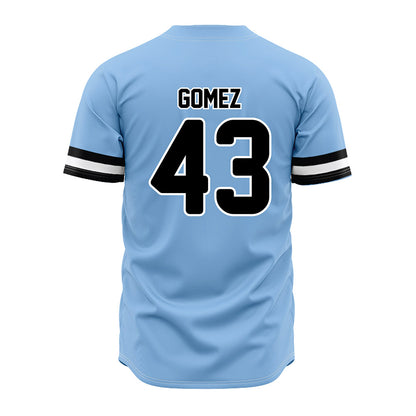 Old Dominion - NCAA Baseball : Jacob Gomez - Baseball Jersey Light Blue