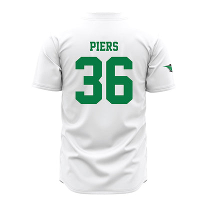 OKBU - NCAA Baseball : David Piers - White Replica Jersey