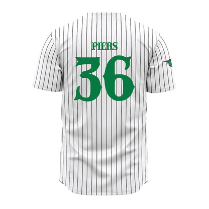OKBU - NCAA Baseball : David Piers - Pinstripe Replica Jersey