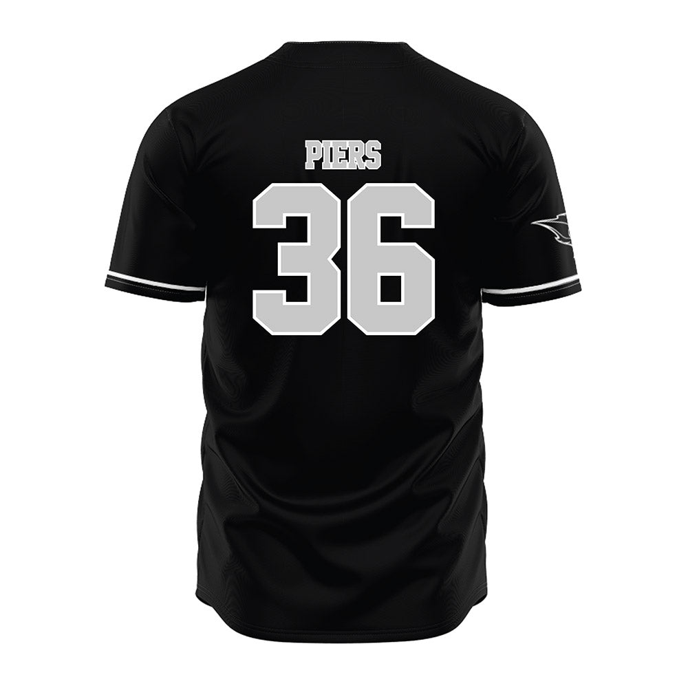 OKBU - NCAA Baseball : David Piers - Black Replica Jersey