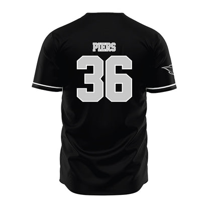 OKBU - NCAA Baseball : David Piers - Black Replica Jersey