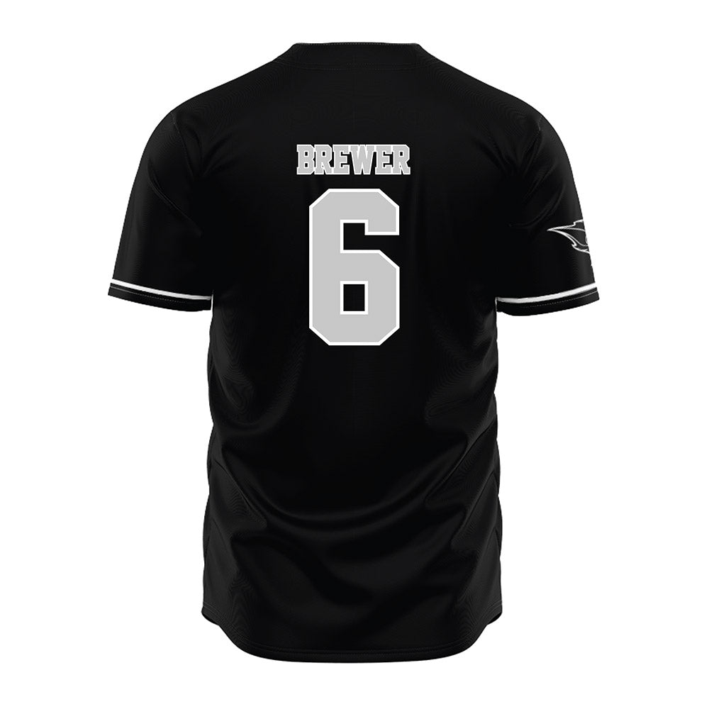 OKBU - NCAA Baseball : Jordan Brewer - Black Replica Jersey