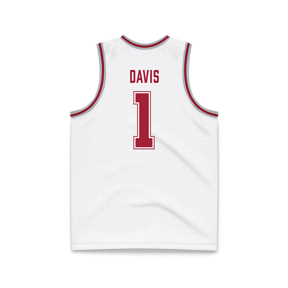 Alabama - Men's Basketball Alumni : Chuck Davis - Basketball Jersey