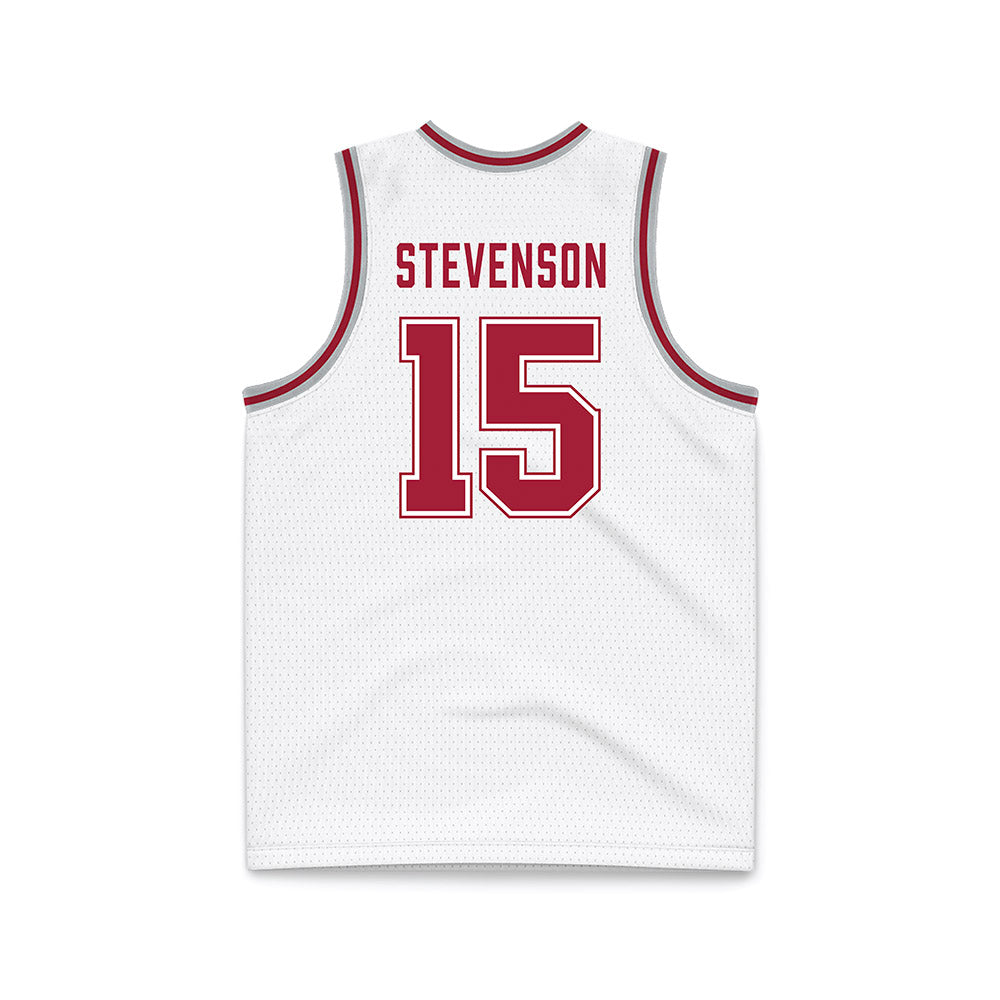 Alabama - NCAA Men's Basketball : Jarin Stevenson - Basketball Alternate Jersey