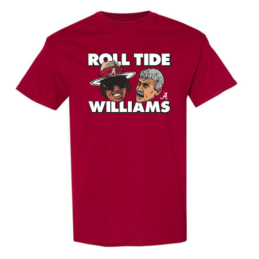 Alabama - NCAA Football :  Ryan Williams  x Roll Tide Willie -  tshirt Individual Caricature