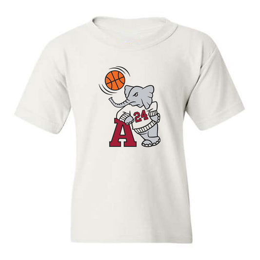 Alabama - NCAA Men's Basketball : Mark Sears - Youth T-Shirt Sports Shersey