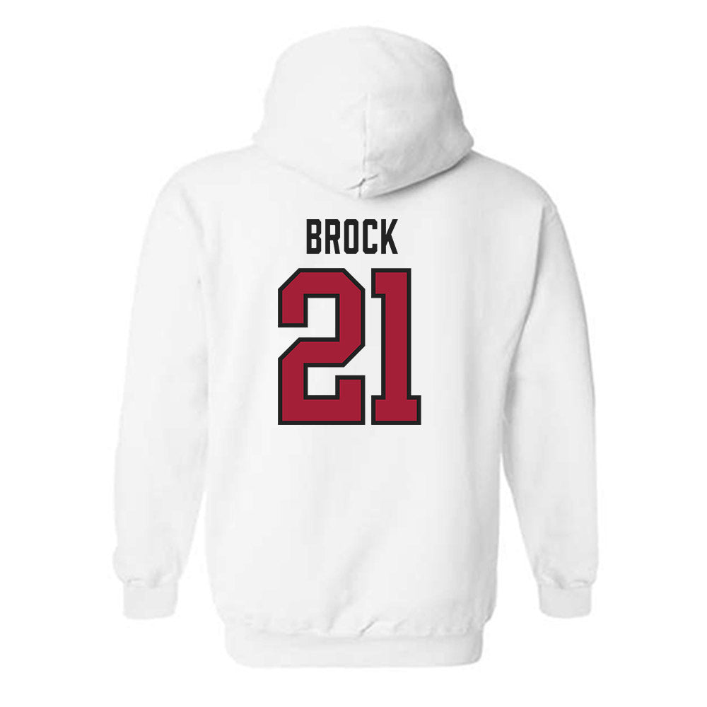 Alabama - Men's Basketball Alumni : Evan Brock - Hooded Sweatshirt Sports Shersey