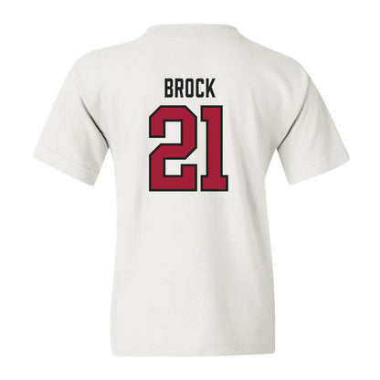 Alabama - Men's Basketball Alumni : Evan Brock - Youth T-Shirt Sports Shersey