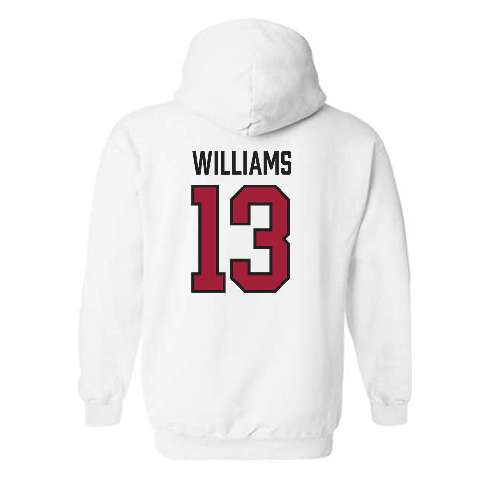 Alabama - Men's Basketball Alumni : Lucky Williams - Hooded Sweatshirt Sports Shersey