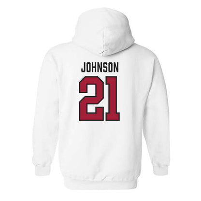 Alabama - Men's Basketball Alumni : Britton Johnson - Hooded Sweatshirt Sports Shersey