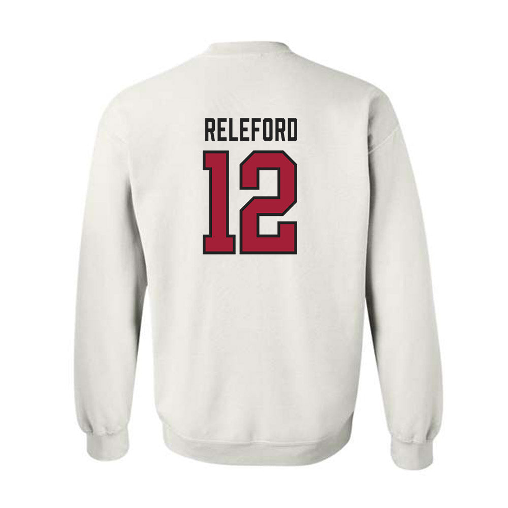 Alabama - Men's Basketball Alumni : Trevor Releford - Crewneck Sweatshirt Sports Shersey