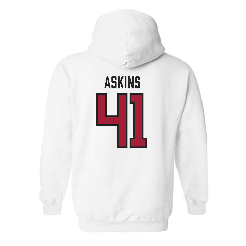 Alabama - Men's Basketball Alumni : Keith Askins - Hooded Sweatshirt Sports Shersey