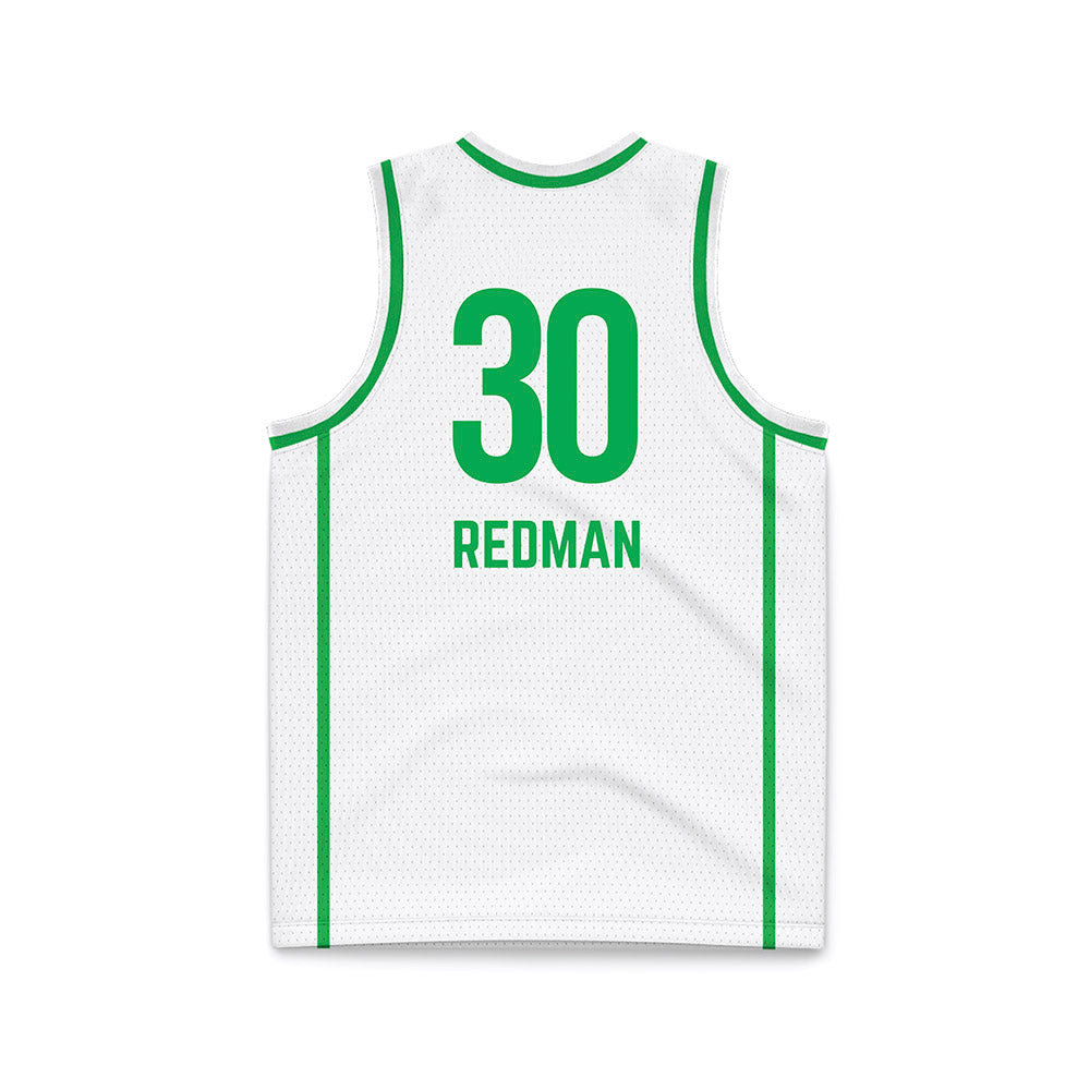 Marshall - NCAA Women's Basketball : Aarionna Redman - Basketball Jersey White