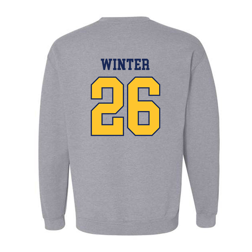 Marquette - NCAA Women's Lacrosse : Nina Winter - Crewneck Sweatshirt Sports Shersey