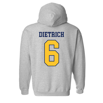 Marquette - NCAA Women's Lacrosse : Lily Dietrich - Hooded Sweatshirt Sports Shersey