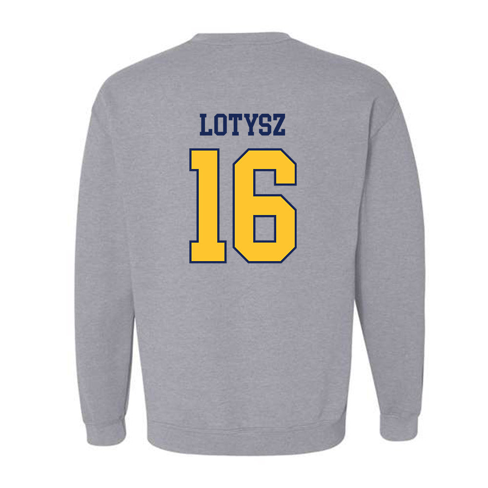 Marquette - NCAA Women's Lacrosse : Sayla Lotysz - Crewneck Sweatshirt Sports Shersey