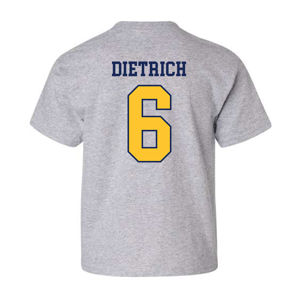 Marquette - NCAA Women's Lacrosse : Lily Dietrich - Youth T-Shirt Sports Shersey