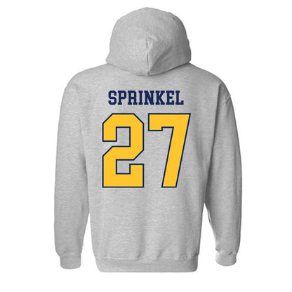 Marquette - NCAA Women's Lacrosse : Ava Sprinkel - Hooded Sweatshirt Sports Shersey