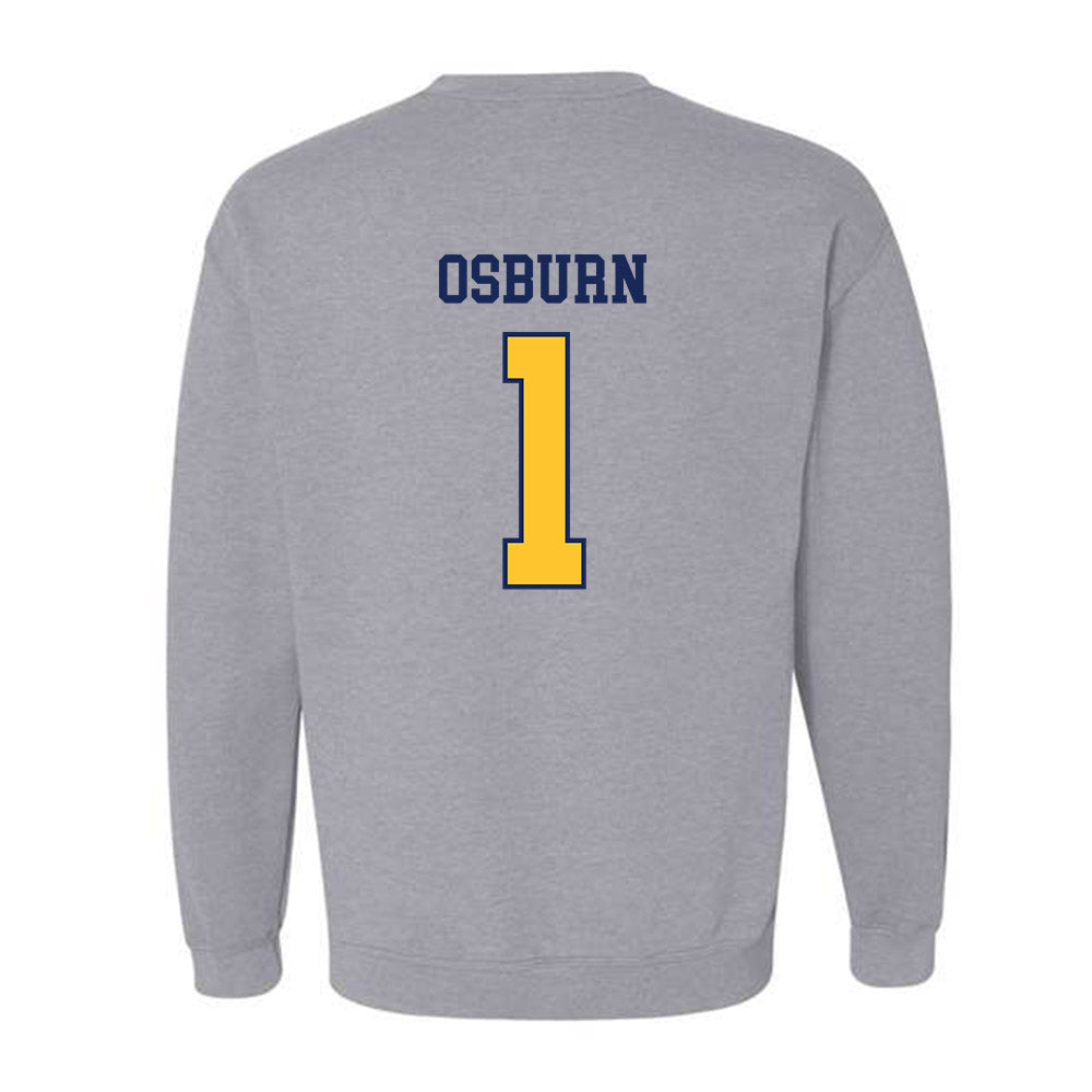 Marquette - NCAA Women's Lacrosse : Tess Osburn - Crewneck Sweatshirt Sports Shersey