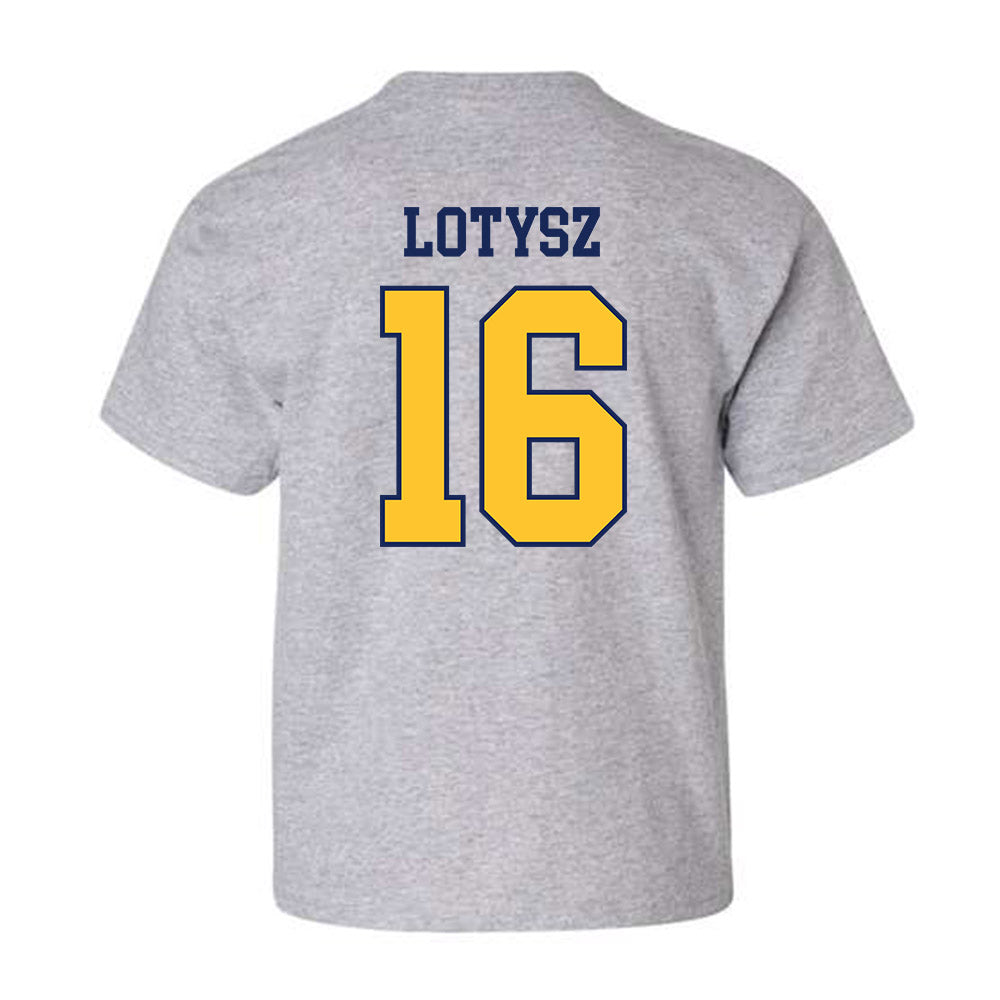 Marquette - NCAA Women's Lacrosse : Sayla Lotysz - Youth T-Shirt Sports Shersey