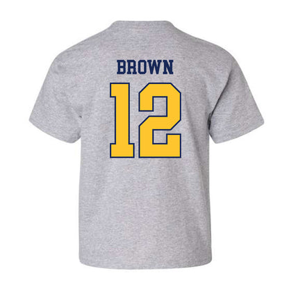 Marquette - NCAA WoMen's Lacrosse : Campbell Brown - Youth T-Shirt Sports Shersey