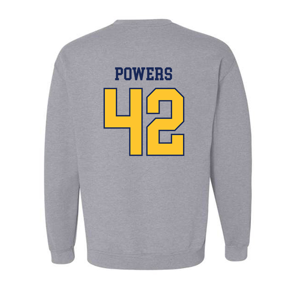 Marquette - NCAA Women's Lacrosse : Molly Powers - Crewneck Sweatshirt Sports Shersey