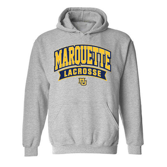 Marquette - NCAA Women's Lacrosse : Jasmine Marval - Hooded Sweatshirt Sports Shersey