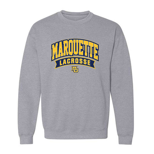 Marquette - NCAA Women's Lacrosse : Audrey Brett - Crewneck Sweatshirt Sports Shersey