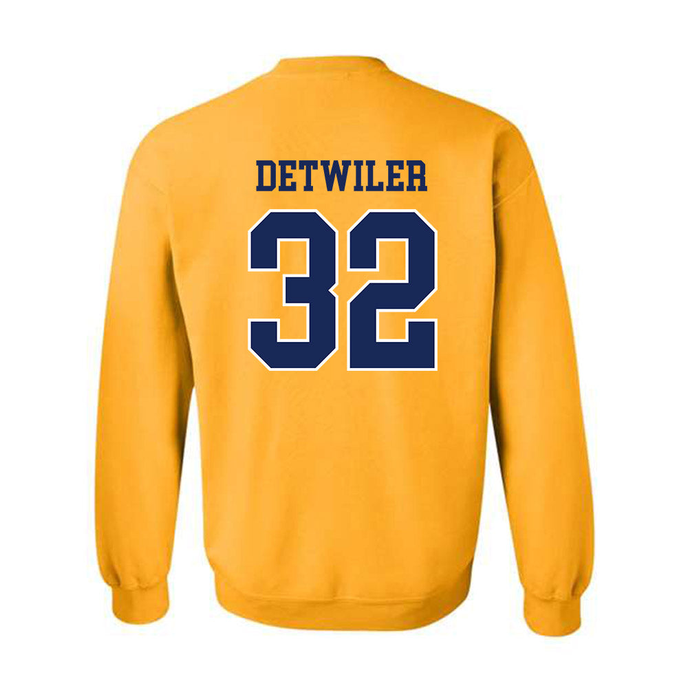 Marquette - NCAA Men's Lacrosse : Peter Detwiler - Crewneck Sweatshirt Sports Shersey