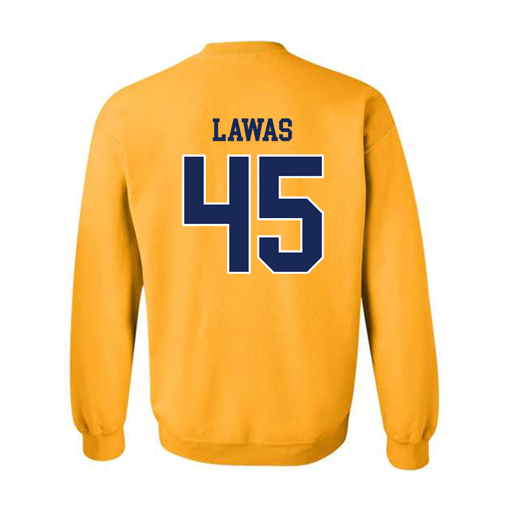 Marquette - NCAA Men's Lacrosse : Lucas Lawas - Crewneck Sweatshirt Sports Shersey