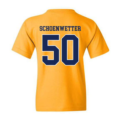 Marquette - NCAA Men's Lacrosse : Jack Schoenwetter - Youth T-Shirt Sports Shersey