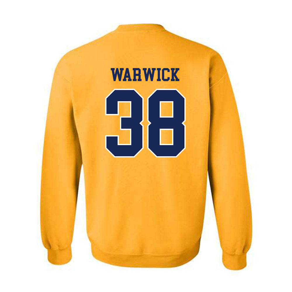 Marquette - NCAA Men's Lacrosse : Quinn Warwick - Crewneck Sweatshirt Sports Shersey