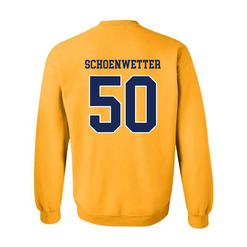 Marquette - NCAA Men's Lacrosse : Jack Schoenwetter - Crewneck Sweatshirt Sports Shersey