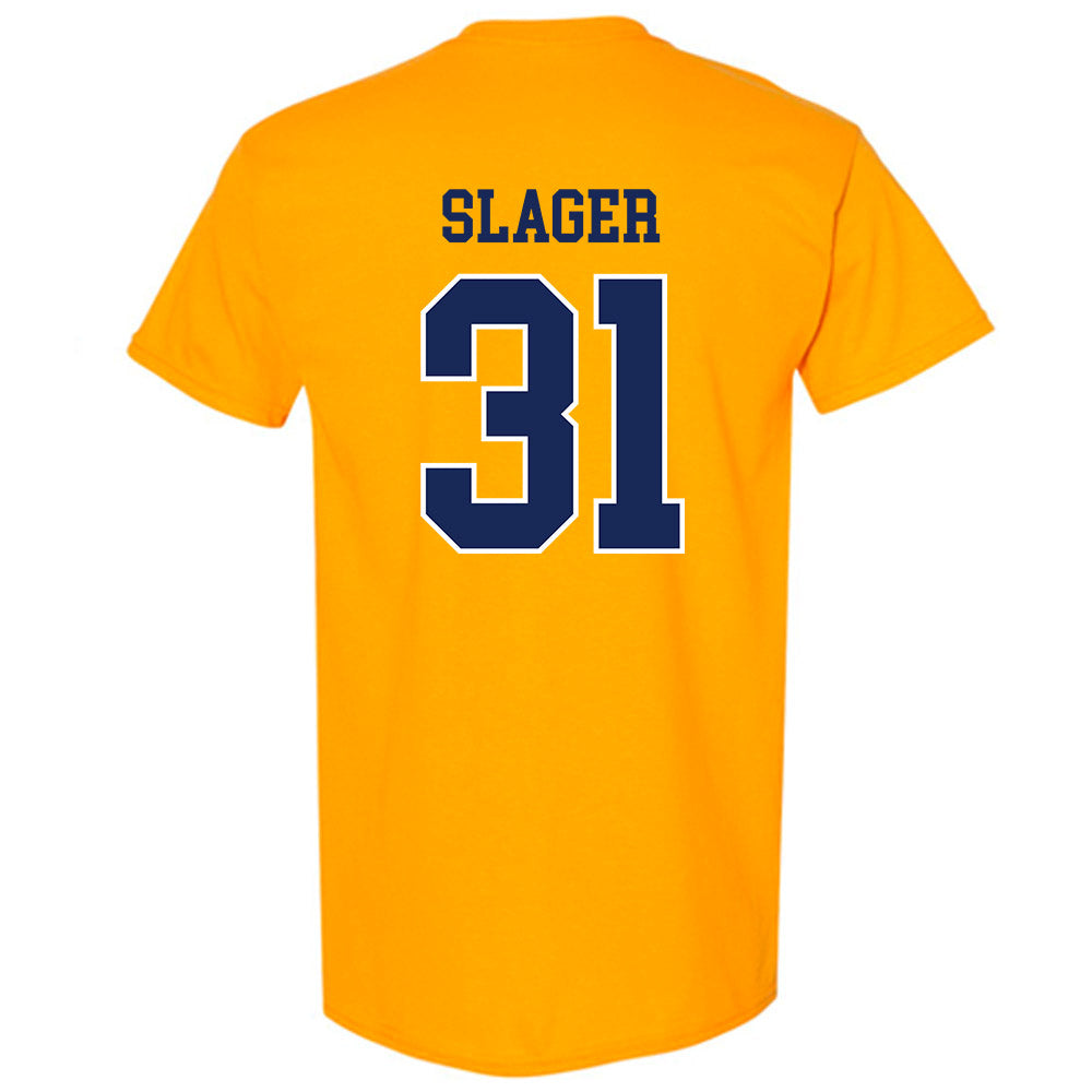 Marquette - NCAA Men's Lacrosse : Adam Slager - T-Shirt Sports Shersey