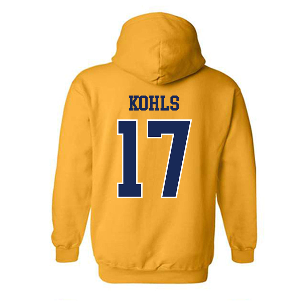 Marquette - NCAA Men's Lacrosse : Kaiden Kohls - Hooded Sweatshirt Sports Shersey