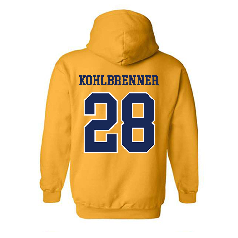 Marquette - NCAA Men's Lacrosse : Andrew Kohlbrenner - Hooded Sweatshirt Sports Shersey